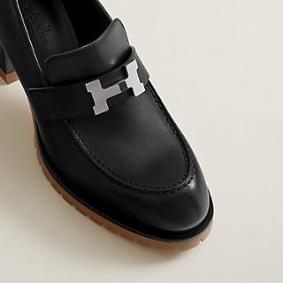 Hermes パンプス Foch 60 pump スエード 直営店ラッピング foch-60-pump--222061Z A3-worn-